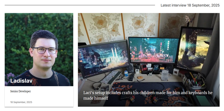 My interview with ZSA People is live